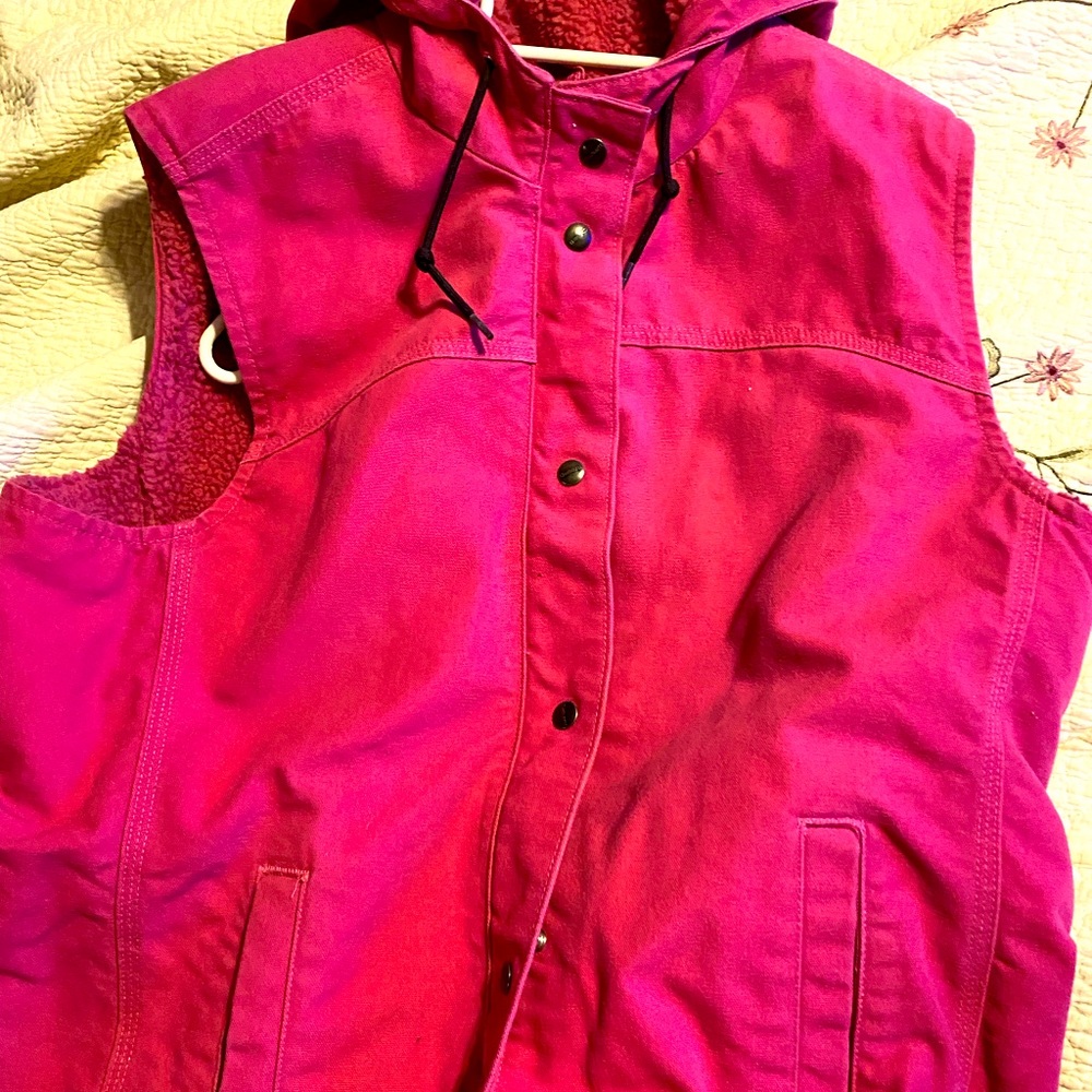 Carhartt  Sherpa vest size XXL. Hooded
